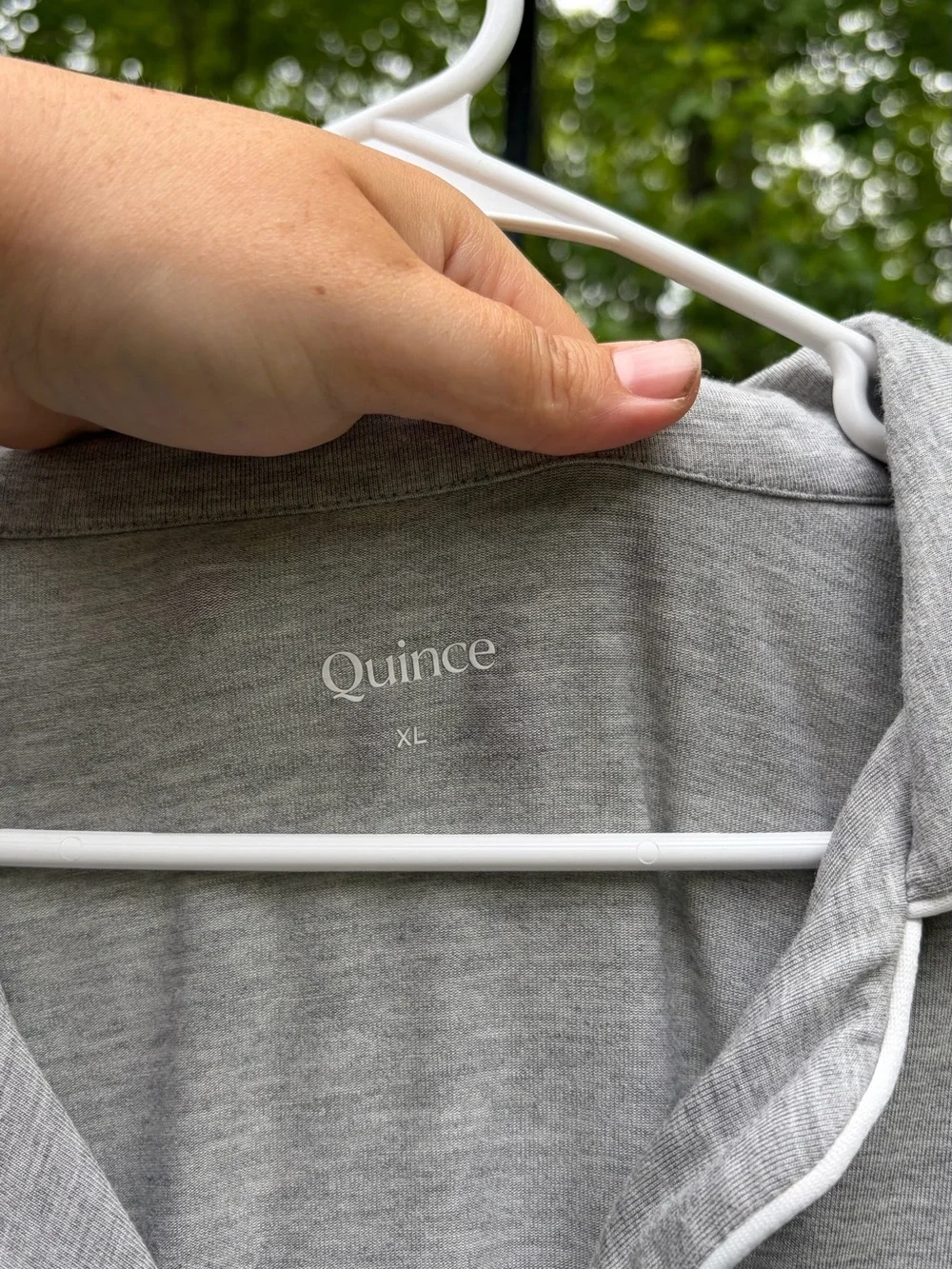 Quince Matching Bamboo 2 Piece Pajama Set Size XL - Picture 14 of 15